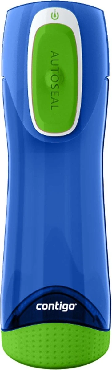 Contigo Swish Drinkfles - Cobalt Blue Green - 500ml 3 Contigo Swish Drinkfles - Cobalt Blue Green - 500ml
