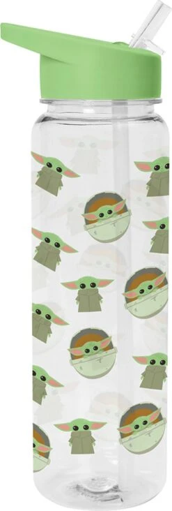 Pyramid International Star Wars: The Mandalorian - Grogu - Waterfles - Wit En Groen - 540ml -Aigostar winkel 405x1200 1