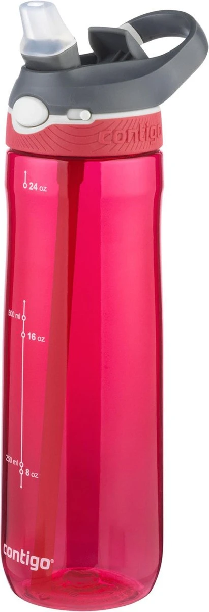Contigo Ashland Drinkfles - Red Grey - 720ml 7 Contigo Ashland Drinkfles - Red Grey - 720ml - Afbeelding 5