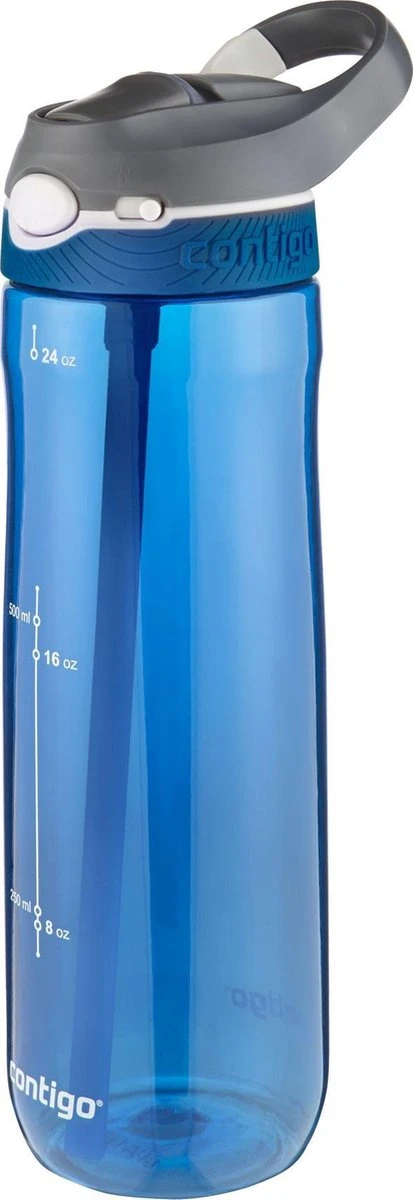Contigo Ashland Drinkfles - Monaco Blue - 720ml 3 Contigo Ashland Drinkfles - Monaco Blue - 720ml