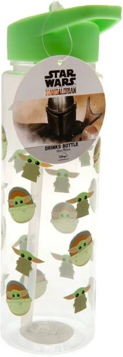 Pyramid International Star Wars: The Mandalorian - Grogu - Waterfles - Wit En Groen - 540ml -Aigostar winkel 415x1200