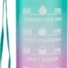 Personal Connected Motivatie Waterfles | Motiverende Drinkfles Met Tijdmarkering | Drinkbeker Met Rietje | Bidon Volwassenen | 1 Liter 1 Personal Connected Motivatie Waterfles | Motiverende Drinkfles Met Tijdmarkering | Drinkbeker Met Rietje | Bidon Volwassenen | 1 Liter -Aigostar winkel 427x1200