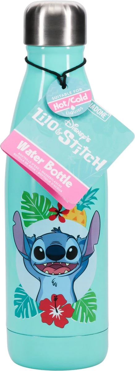 Disney Lilo & Stitch - Stitch Metalen Drinkfles 3 Disney Lilo & Stitch - Stitch Metalen Drinkfles