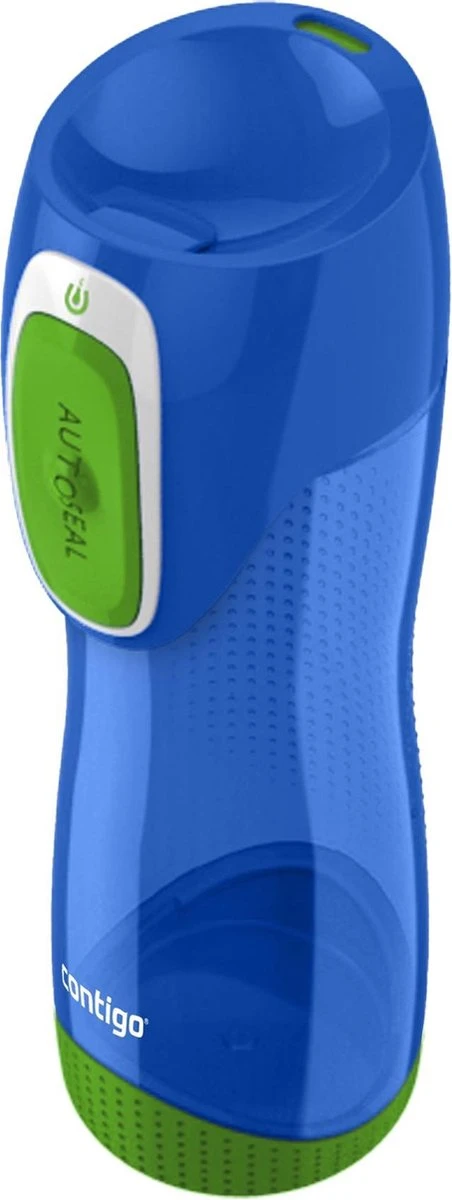 Contigo Swish Drinkfles - Cobalt Blue Green - 500ml 6 Contigo Swish Drinkfles - Cobalt Blue Green - 500ml - Afbeelding 4