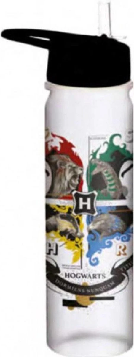 Pyramid International Harry Potter - Zweinstein Crest Plastic Waterfles 4 Pyramid International Harry Potter - Zweinstein Crest Plastic Waterfles - Afbeelding 2