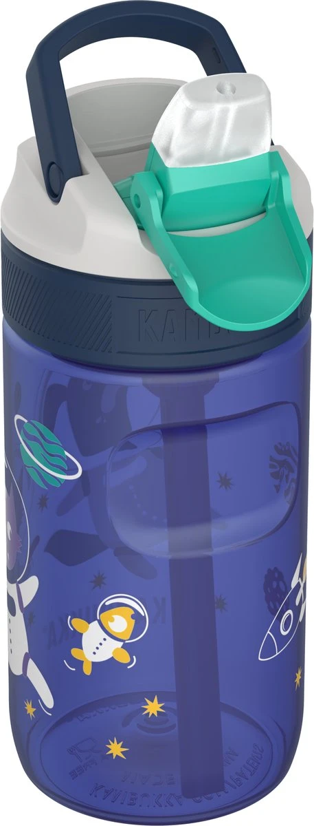 Kambukka Lagoon Drinkfles 400ml -Space Animals Met Geïntegreerd Rietje 4 Kambukka Lagoon Drinkfles 400ml -Space Animals Met Geïntegreerd Rietje - Afbeelding 2