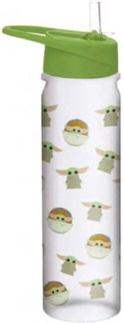 Pyramid International Star Wars: The Mandalorian - Grogu - Waterfles - Wit En Groen - 540ml -Aigostar winkel 463x1200 1