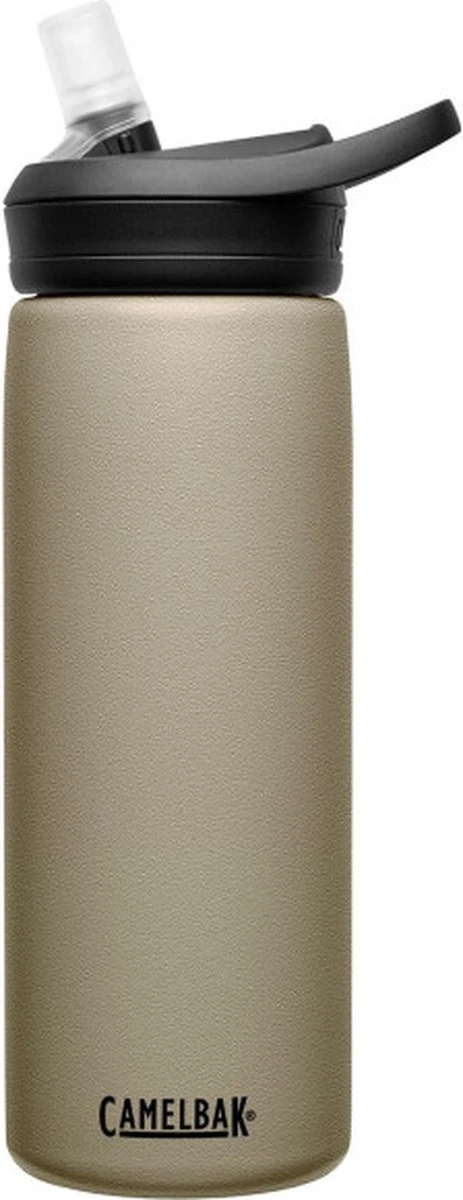 CamelBak Eddy+ Vacuum Stainless Insulated - Isolatie Drinkfles - 600 Ml - Zand (Dune) 3 CamelBak Eddy+ Vacuum Stainless Insulated - Isolatie Drinkfles - 600 Ml - Zand (Dune)