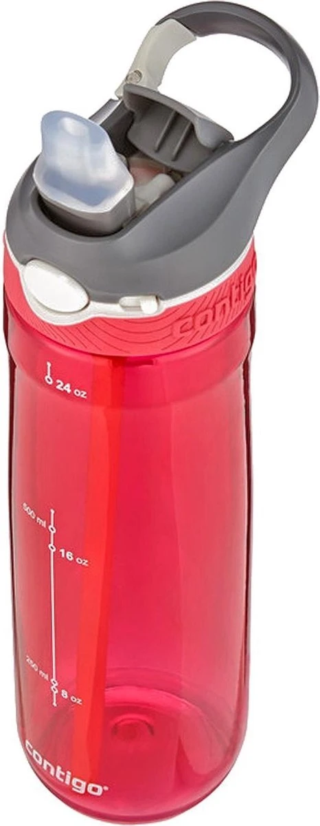 Contigo Ashland Drinkfles - Red Grey - 720ml 14 Contigo Ashland Drinkfles - Red Grey - 720ml - Afbeelding 12