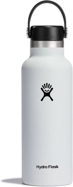Hydro Flask Standard Mouth Flex Cap Drinkfles (532 Ml) - Wit