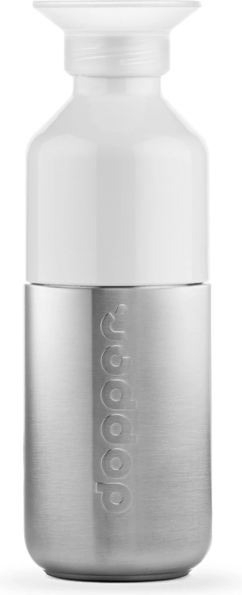 Dopper Steel Drinkfles - 350ml - Roestvrij Staal 3 Dopper Steel Drinkfles - 350ml - Roestvrij Staal