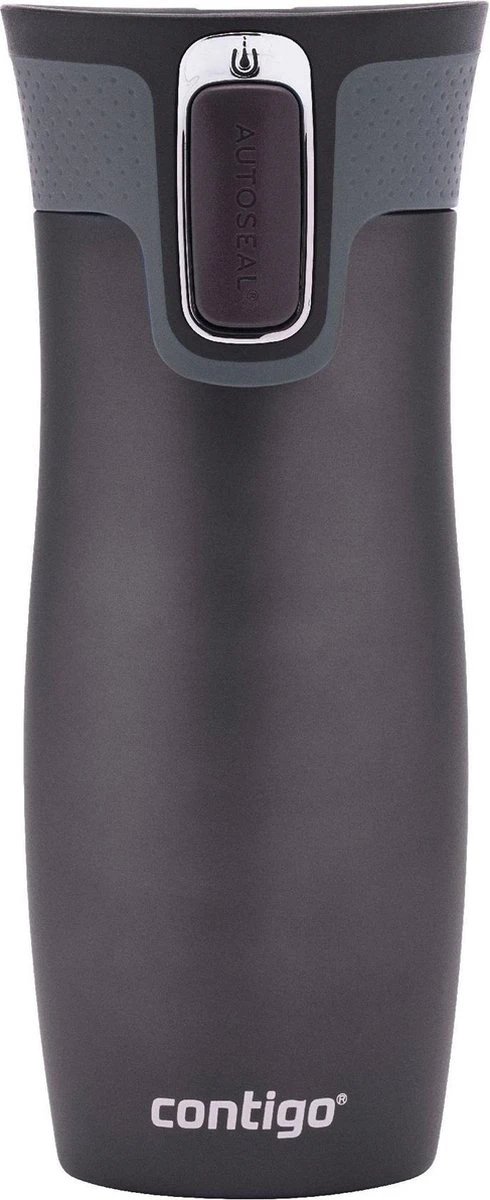 Contigo Westloop Thermosbeker – Autoseal - 470ml - Gunmetal Grey 3 Contigo Westloop Thermosbeker – Autoseal - 470ml - Gunmetal Grey