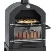 MaxxGarden Pizza Oven Buiten - Houtskool – Incl. Pizzasteen - 45x65x158cm -Aigostar winkel 500x1200
