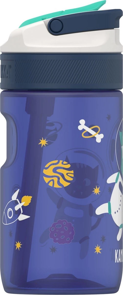 Kambukka Lagoon Drinkfles 400ml -Space Animals Met Geïntegreerd Rietje 8 Kambukka Lagoon Drinkfles 400ml -Space Animals Met Geïntegreerd Rietje - Afbeelding 6