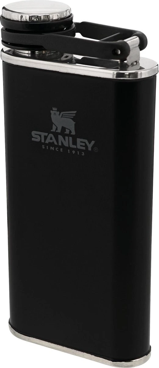 Stanley The Easy Fill Wide Mouth Flask 0,23L - Flacon - Matte Black 10 Stanley The Easy Fill Wide Mouth Flask 0,23L - Flacon - Matte Black - Afbeelding 8