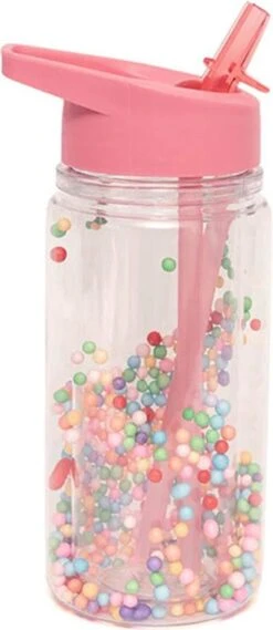 Drinkfles Macaron Popsicles Peony Pink - Petit Monkey