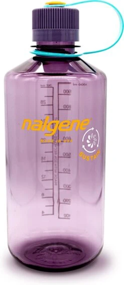 Nalgene Narrow-Mouth Bottle - Drinkfles - 32oz - BPA Free - SUSTAIN - Aubergine