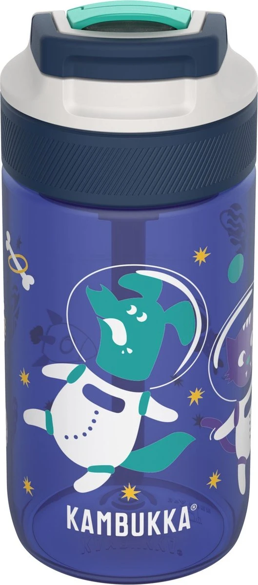 Kambukka Lagoon Drinkfles 400ml -Space Animals Met Geïntegreerd Rietje 14 Kambukka Lagoon Drinkfles 400ml -Space Animals Met Geïntegreerd Rietje - Afbeelding 12