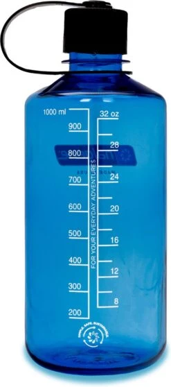 Nalgene Narrow-Mouth Bottle - Drinkfles - 32oz - BPA Free - SUSTAIN - Slate -Aigostar winkel 531x1200 1