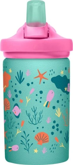 CamelBak Eddy+ Kids Single Wall SST - Drinkfles - 400 Ml - Groen (Modern Mermaids) -Aigostar winkel 536x1200 1