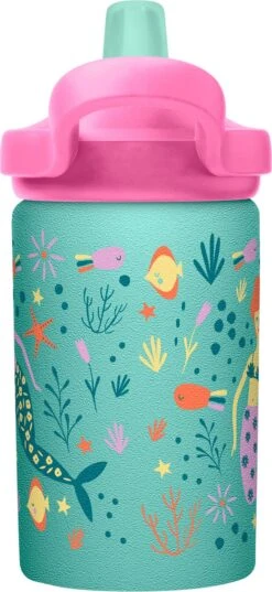 CamelBak Eddy+ Kids Single Wall SST - Drinkfles - 400 Ml - Groen (Modern Mermaids) -Aigostar winkel 552x1200 1