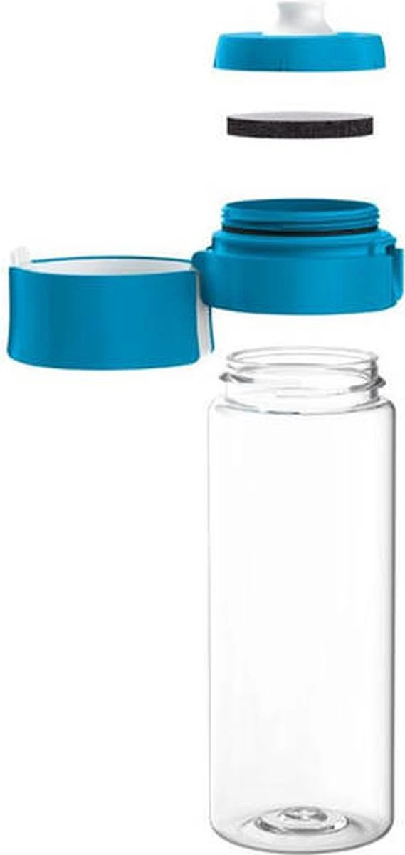 BRITA - Waterfilterfles VITAL - 0,6L - Blauw - Inclusief 1 MicroDisc Waterfilter 21 BRITA - Waterfilterfles VITAL - 0,6L - Blauw - Inclusief 1 MicroDisc Waterfilter - Afbeelding 19