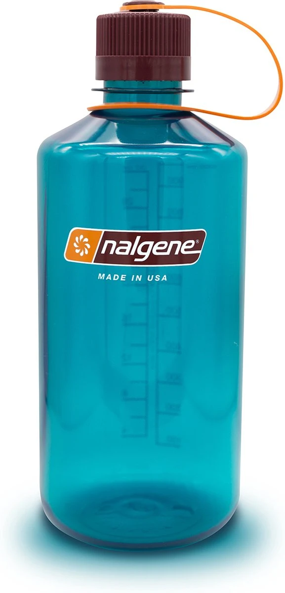 Nalgene Narrow-Mouth Bottle - Drinkfles - 32oz - BPA Free - SUSTAIN - Teal 3 Nalgene Narrow-Mouth Bottle - Drinkfles - 32oz - BPA Free - SUSTAIN - Teal