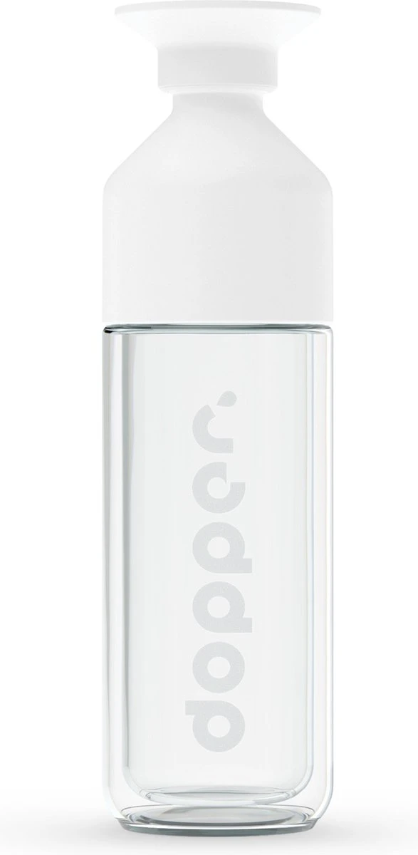 Dopper Glass Insulated Drinkfles - 450 Ml 3 Dopper Glass Insulated Drinkfles - 450 Ml