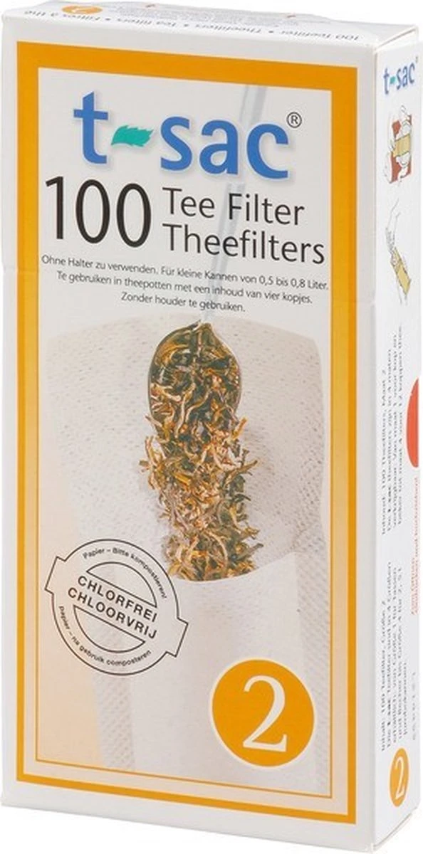 T-Sac Theefilters No.2 4 T-Sac Theefilters No.2 - Afbeelding 2