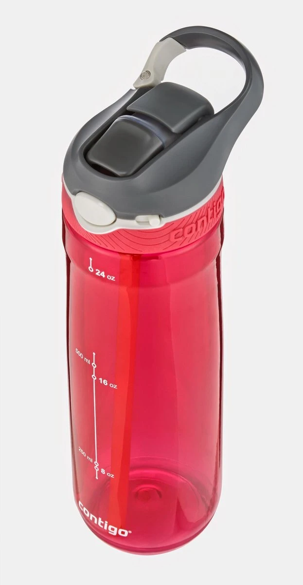 Contigo Ashland Drinkfles - Red Grey - 720ml 6 Contigo Ashland Drinkfles - Red Grey - 720ml - Afbeelding 4