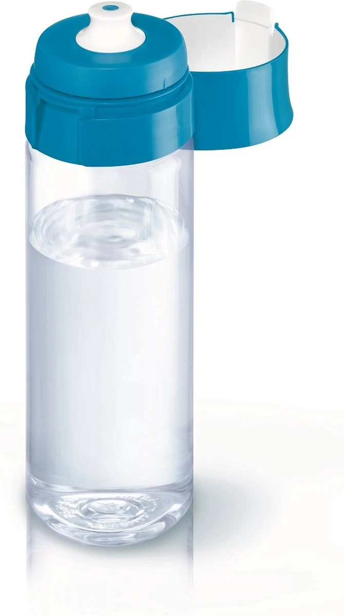 BRITA - Waterfilterfles VITAL - 0,6L - Blauw - Inclusief 1 MicroDisc Waterfilter 4 BRITA - Waterfilterfles VITAL - 0,6L - Blauw - Inclusief 1 MicroDisc Waterfilter - Afbeelding 2