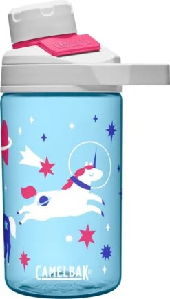 CamelBak Chute Mag Kids - Drinkfles - 400 Ml - Blauw (Space Unicorns)