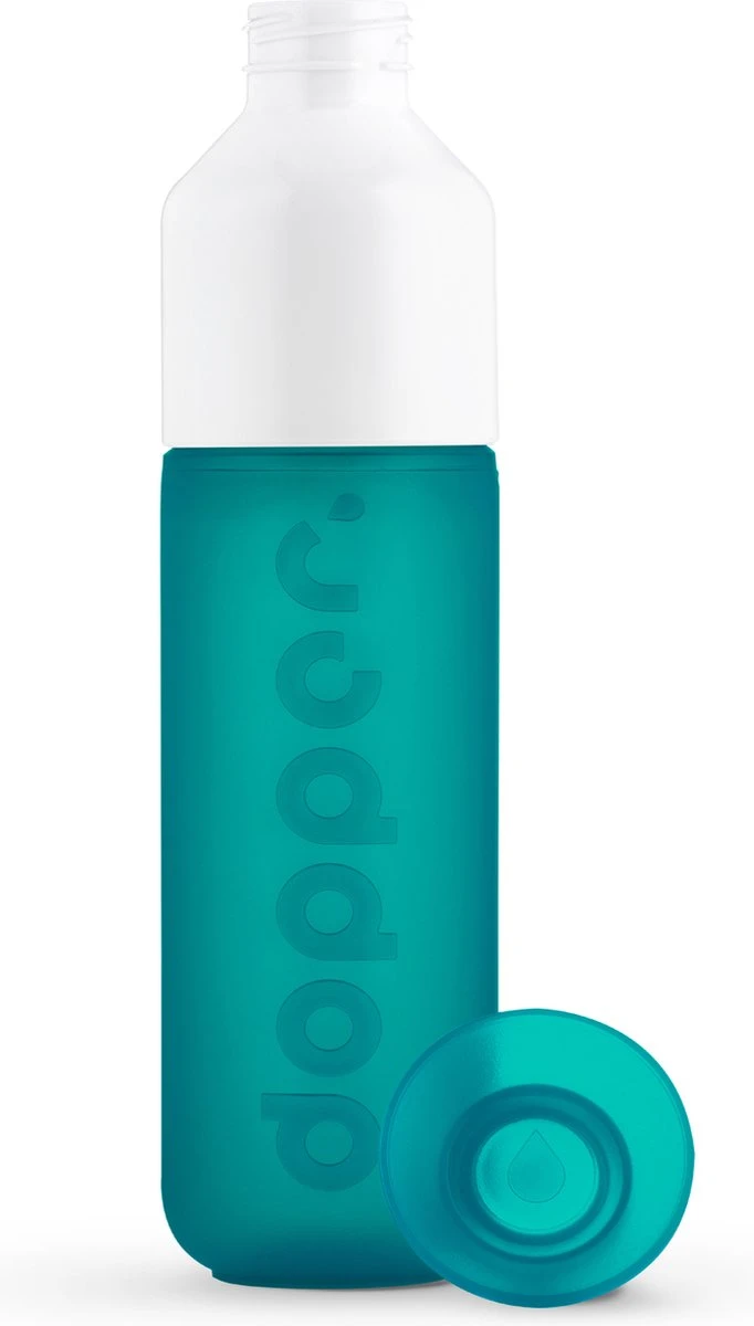 Dopper Original Drinkfles - Tidal Teal - 450 Ml 4 Dopper Original Drinkfles - Tidal Teal - 450 Ml - Afbeelding 2
