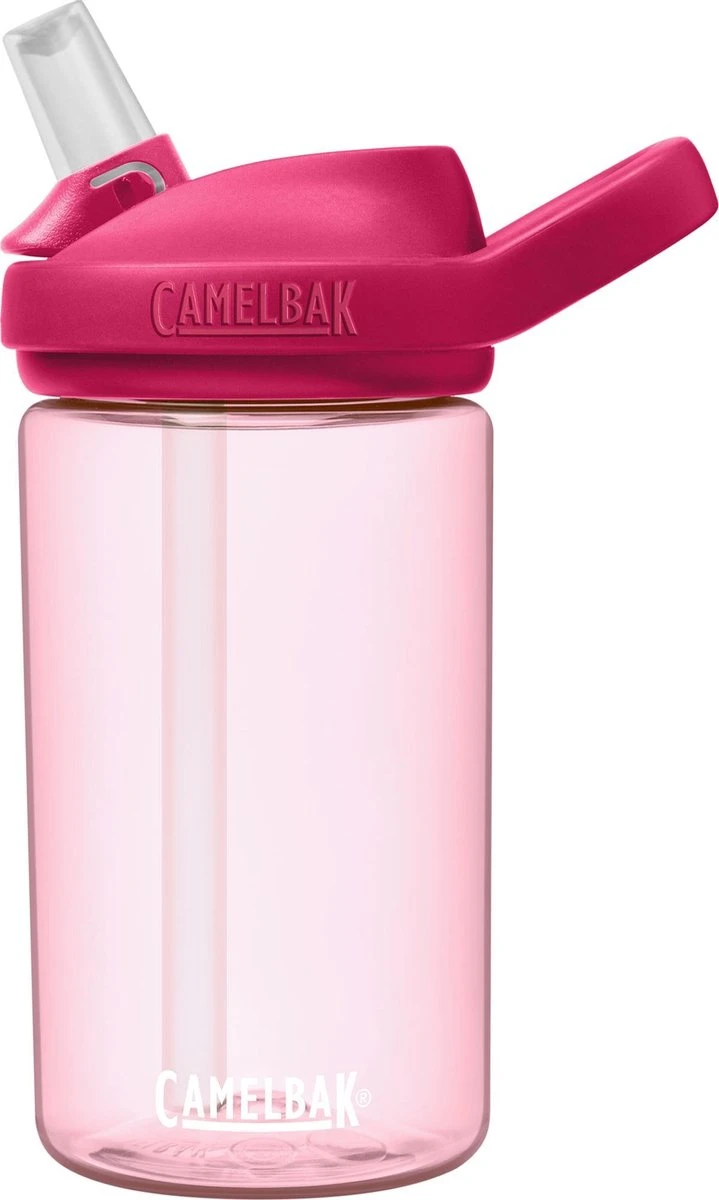 CamelBak Eddy+ Kids - Drinkfles - 400 Ml - Roze (Grapefruit) 3 CamelBak Eddy+ Kids - Drinkfles - 400 Ml - Roze (Grapefruit)