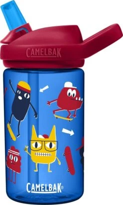 CamelBak Eddy+ Kids - Drinkfles - 400 Ml - Blauw (Skate Monsters) 18 CamelBak Eddy+ Kids - Drinkfles - 400 Ml - Blauw (Skate Monsters) -Aigostar winkel 719x1200 3