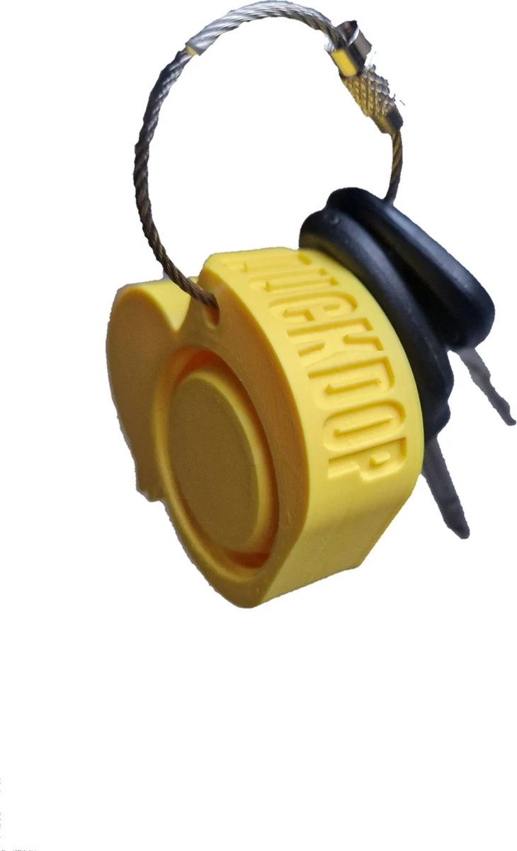 DuckDop® Original - Festival Dop - Universele Flessendop - Inclusief Grote Sleutelhanger - Sta Nooit Meer In Je Eendje - Meerdere Kleuren Beschikbaar 5 DuckDop® Original - Festival Dop - Universele Flessendop - Inclusief Grote Sleutelhanger - Sta Nooit Meer In Je Eendje - Meerdere Kleuren Beschikbaar - Afbeelding 3