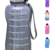 MYFOREST Waterfles, Inhoud 2,2 Liter, Met Tijdsaanduidingen, BPA-vrij Materiaal, Met Drinkrietje, Voor Afvallen En Algemene Gezondheid, Grijs -Aigostar winkel 739x1200 2