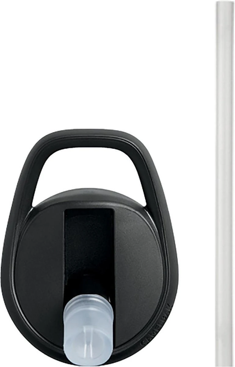 CamelBak Eddy+ Cap & Straw - Drinkfles Dop En Rietje - Zwart (Black) 3 CamelBak Eddy+ Cap & Straw - Drinkfles Dop En Rietje - Zwart (Black)