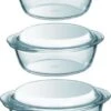 Pyrex 3x Ronde Glazen Ovenschalen Met Deksel 1,4/2,1/3 Liter - Ovenschaal/braadslede - Ovenschotel Schalen - Bakvorm 2 Pyrex 3x Ronde Glazen Ovenschalen Met Deksel 1,4/2,1/3 Liter - Ovenschaal/braadslede - Ovenschotel Schalen - Bakvorm -Aigostar winkel 783x1200 1