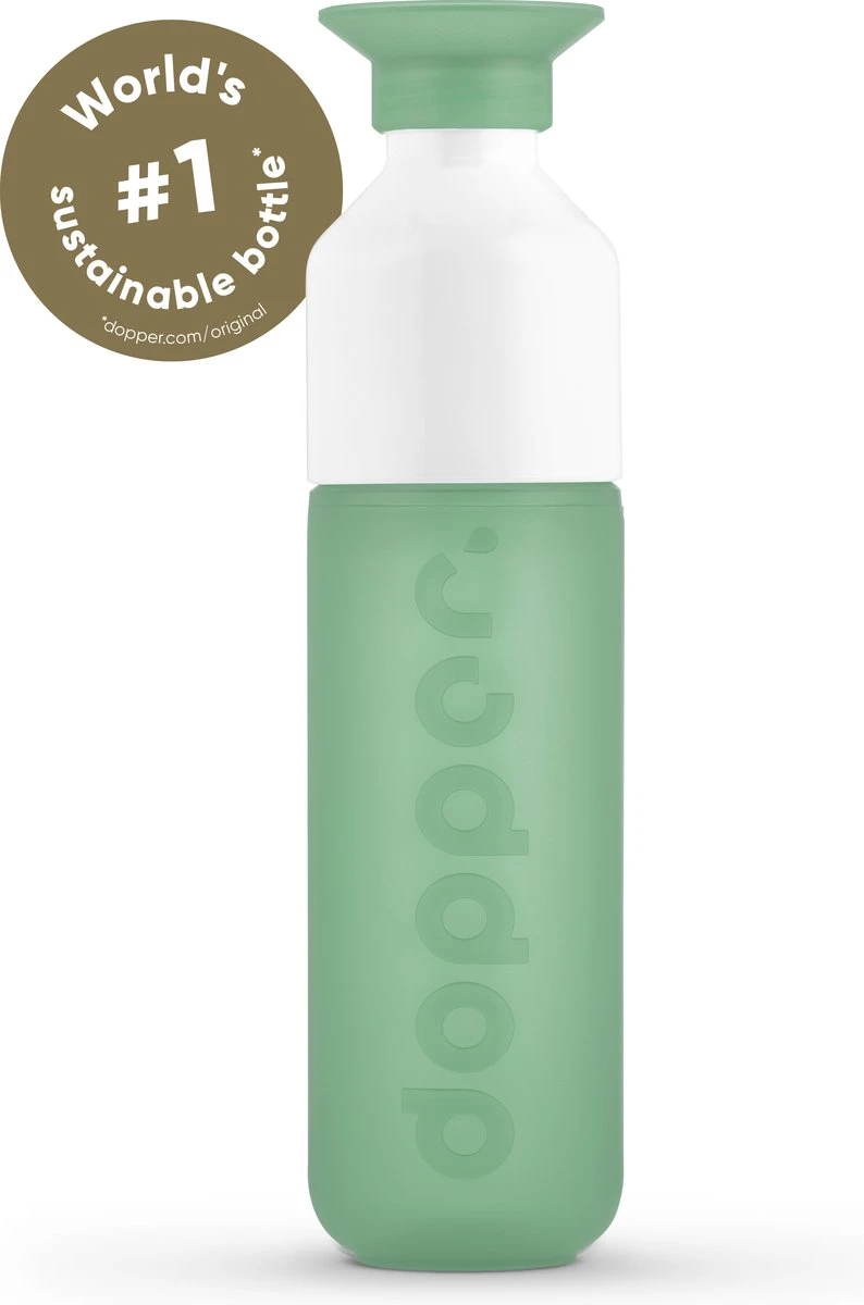 Dopper Original Drinkfles - Moody Mint 450 Ml 7 Dopper Original Drinkfles - Moody Mint 450 Ml - Afbeelding 5