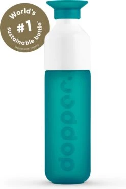 Dopper Original Drinkfles - Tidal Teal - 450 Ml 18 Dopper Original Drinkfles - Tidal Teal - 450 Ml -Aigostar winkel 798x1200