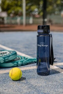 Waterfles 1 Liter Vaatwasserbestendig - Lekvrije 1L Drinkfles - Volwassenen & Kinderen - Sport Bidon Drinkbus - Donkerblauw - King Mungo -Aigostar winkel 800x1200 31