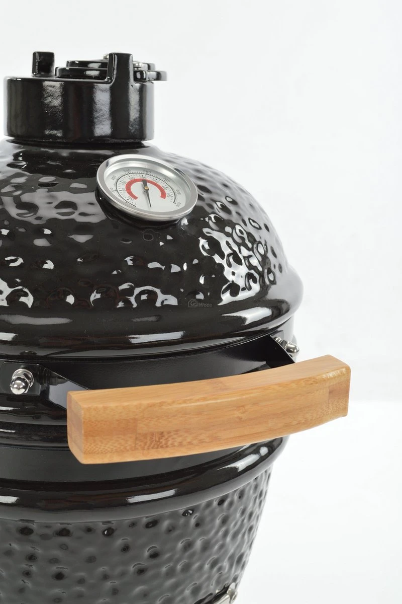 Kamado Joe Kamado Mini Kamado Grill - Zwart 10 Kamado Joe Kamado Mini Kamado Grill - Zwart - Afbeelding 8