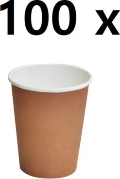 Merkloos Kartonnen Koffiebeker 240 Ml 8oz Bruin - 100 Stuks - Wegwerp Papieren Bekers Karton – Drank Bekers – Drinkbekers- Koffie Beker – Wegwerpbeker – Koffiekopjes – Koffiemokken - Warme En Koude Dranken - Milieuvriendelijk 9 Merkloos Kartonnen Koffiebeker 240 Ml 8oz Bruin - 100 Stuks - Wegwerp Papieren Bekers Karton – Drank Bekers – Drinkbekers- Koffie Beker – Wegwerpbeker – Koffiekopjes – Koffiemokken - Warme En Koude Dranken - Milieuvriendelijk -Aigostar winkel 805x1200 1