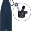 Wattamula Design Eco RVS Drinkfles - Donkerblauw - Extra Dop Met Rietje En Carrier - 500 Ml - Waterfles - Thermosfles - Sport 1 Wattamula Design Eco RVS Drinkfles - Donkerblauw - Extra Dop Met Rietje En Carrier - 500 Ml - Waterfles - Thermosfles - Sport -Aigostar winkel 809x1200