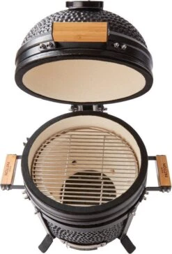 Patton Kamado 15" - Tafel Model - Keramische Barbecue - Premium Black - Medium - Compleet - Mat Zwart -Aigostar winkel 814x1200 2