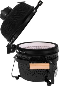 VONROC - BBQ - Kamado - 13 Inch - Ø27cm Kookoppervlak - Houtskoolbarbecue – Keramisch - Tafelmodel - Met Onderstel, Thermometer, Plate Setter & Regenhoes 20 VONROC - BBQ - Kamado - 13 Inch - Ø27cm Kookoppervlak - Houtskoolbarbecue – Keramisch - Tafelmodel - Met Onderstel, Thermometer, Plate Setter & Regenhoes -Aigostar winkel 817x1200 2