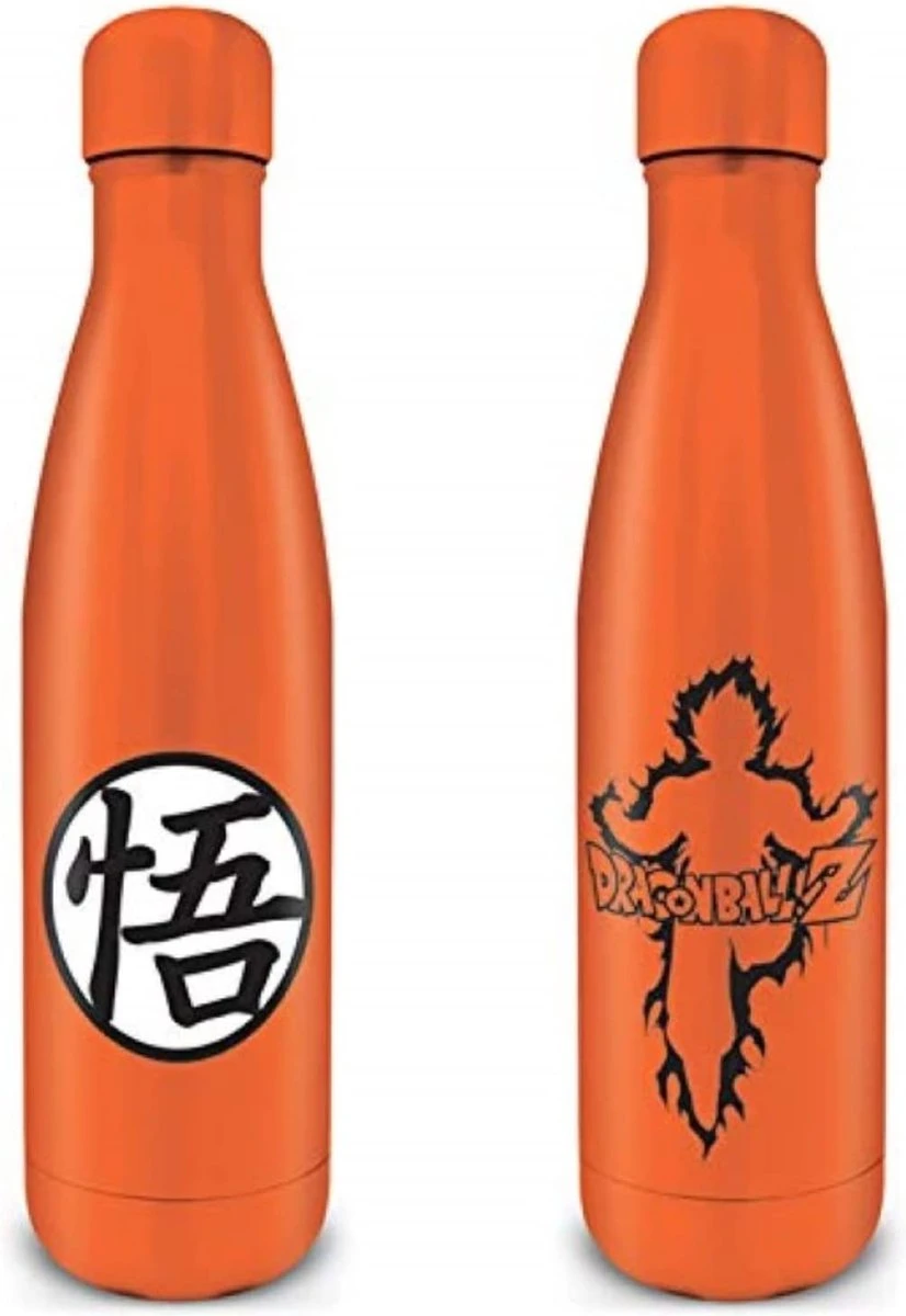 Dragon Ball Z Goku Kanji Metalen Drink Fles 7 Dragon Ball Z Goku Kanji Metalen Drink Fles - Afbeelding 5