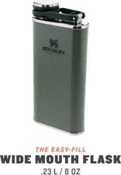 Stanley The Easy Fill Wide Mouth Flask 0,23L - Flacon - Hammertone Green 25 Stanley The Easy Fill Wide Mouth Flask 0,23L - Flacon - Hammertone Green -Aigostar winkel 832x1200 1