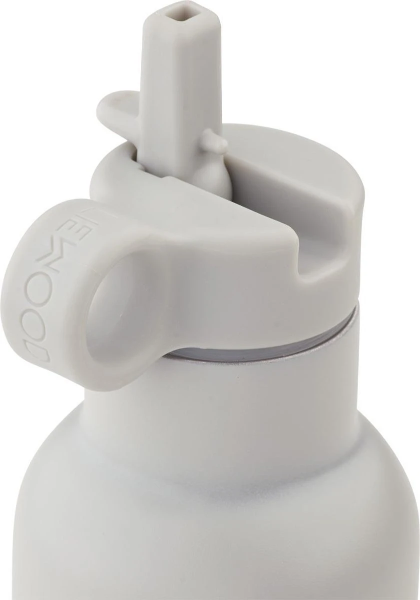 Liewood Thermo Drinkfles 375ml Panda Lichtgrijs 6 Liewood Thermo Drinkfles 375ml Panda Lichtgrijs - Afbeelding 4